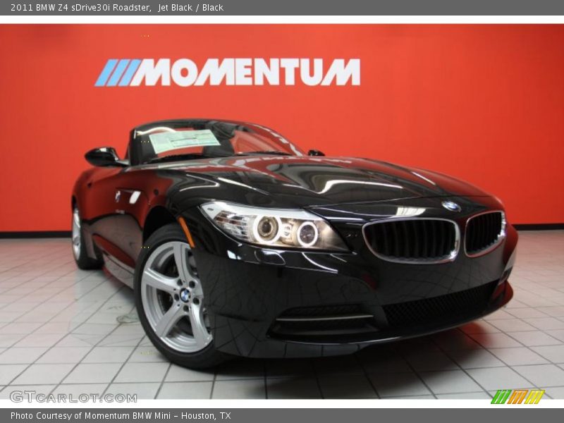 Jet Black / Black 2011 BMW Z4 sDrive30i Roadster