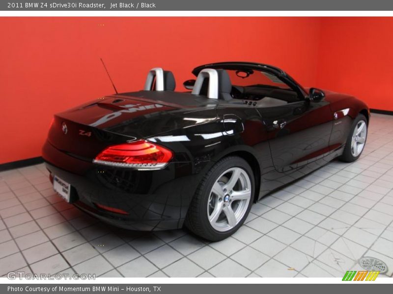 Jet Black / Black 2011 BMW Z4 sDrive30i Roadster