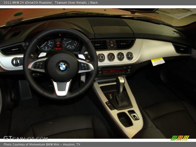 Titanium Silver Metallic / Black 2011 BMW Z4 sDrive30i Roadster