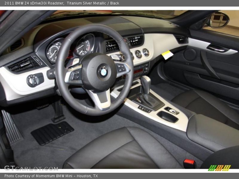 Titanium Silver Metallic / Black 2011 BMW Z4 sDrive30i Roadster