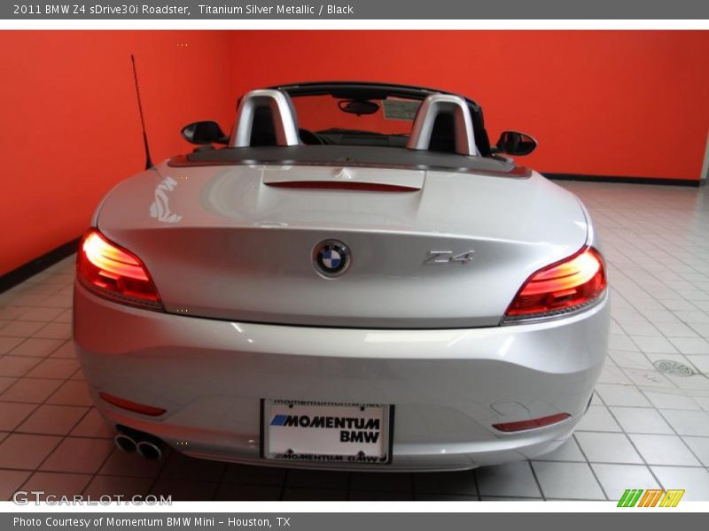 Titanium Silver Metallic / Black 2011 BMW Z4 sDrive30i Roadster