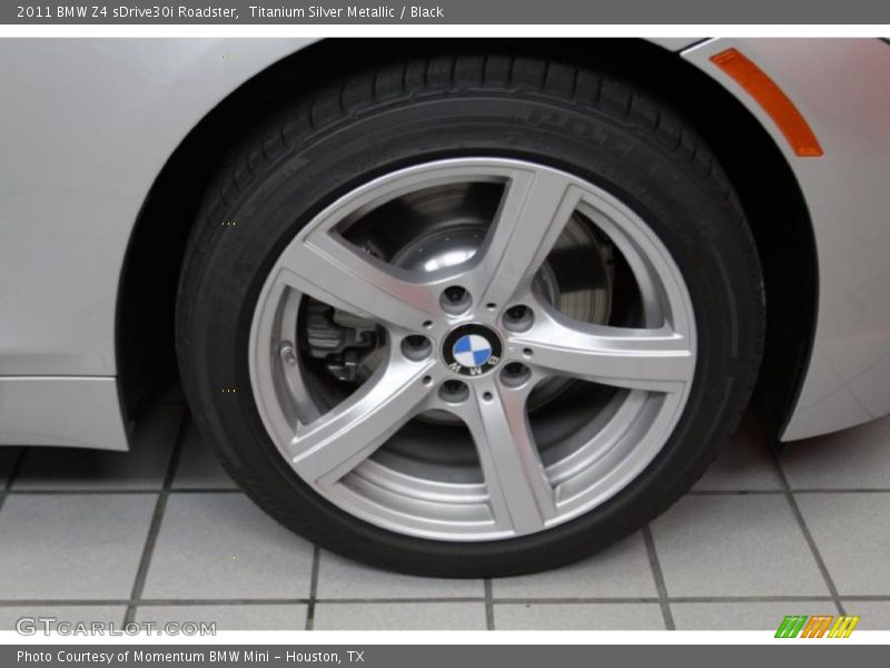 Titanium Silver Metallic / Black 2011 BMW Z4 sDrive30i Roadster