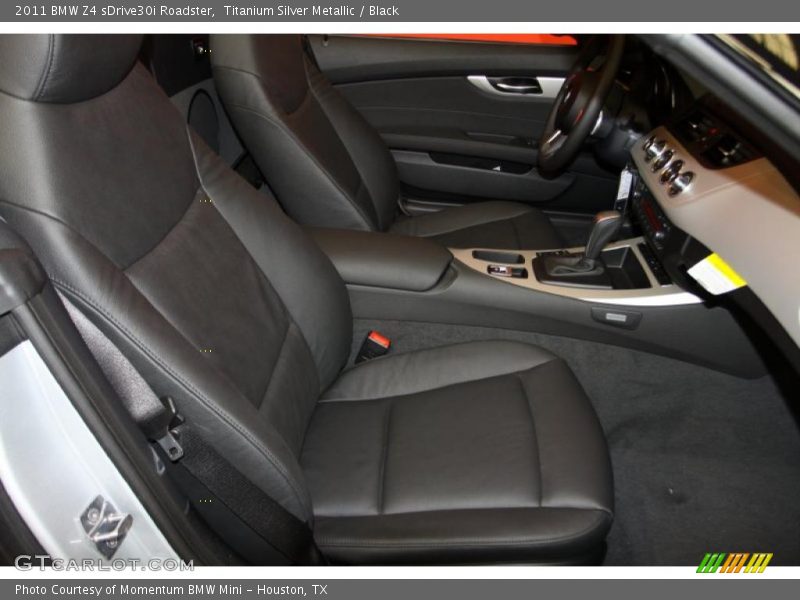 Titanium Silver Metallic / Black 2011 BMW Z4 sDrive30i Roadster