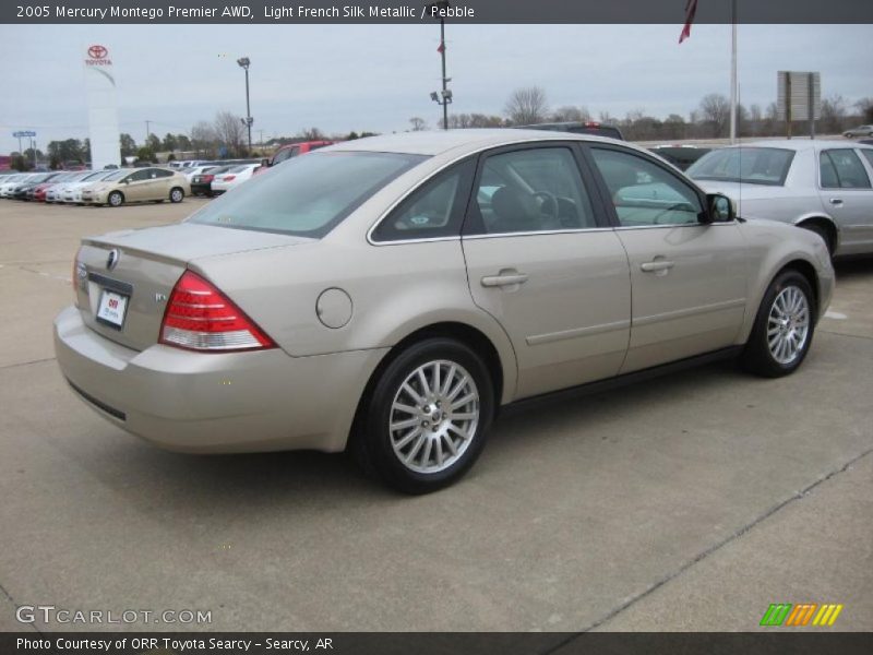Light French Silk Metallic / Pebble 2005 Mercury Montego Premier AWD