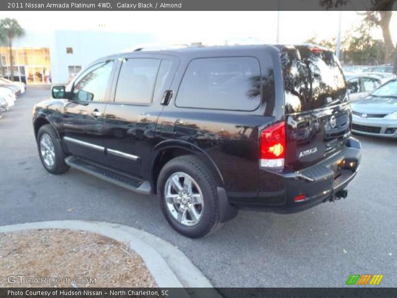 Galaxy Black / Almond 2011 Nissan Armada Platinum 4WD
