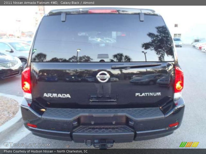 Galaxy Black / Almond 2011 Nissan Armada Platinum 4WD