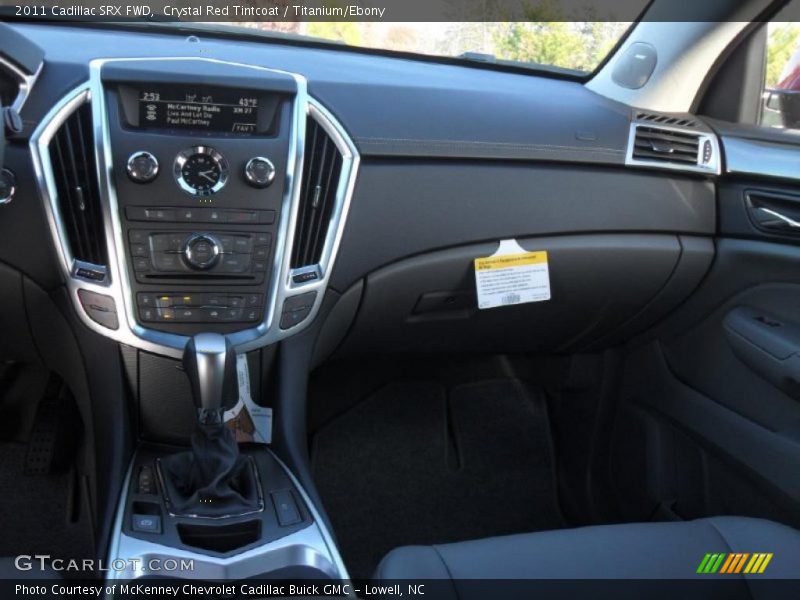 Crystal Red Tintcoat / Titanium/Ebony 2011 Cadillac SRX FWD
