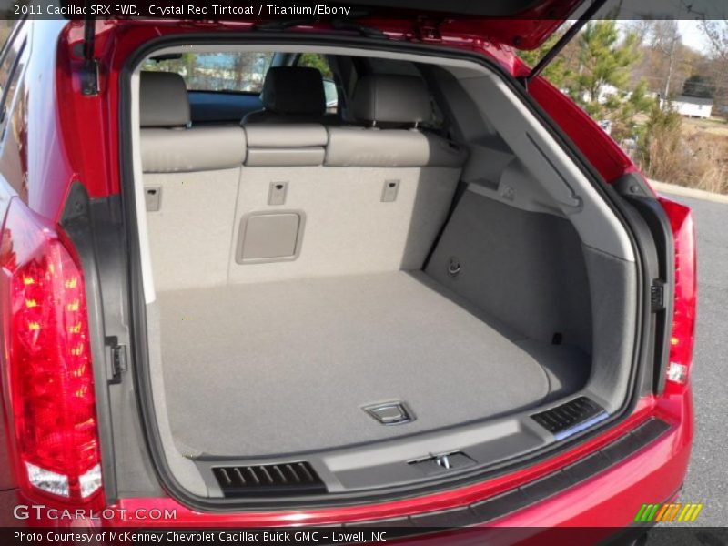 Crystal Red Tintcoat / Titanium/Ebony 2011 Cadillac SRX FWD