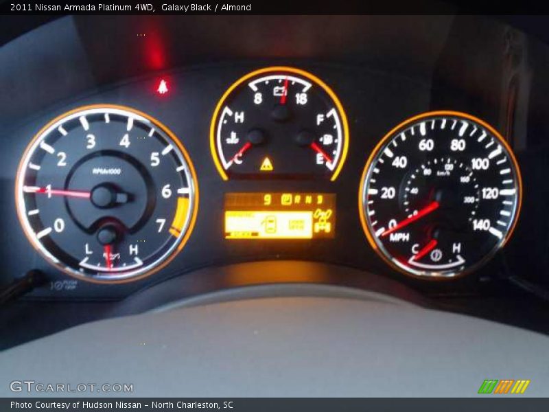 Galaxy Black / Almond 2011 Nissan Armada Platinum 4WD