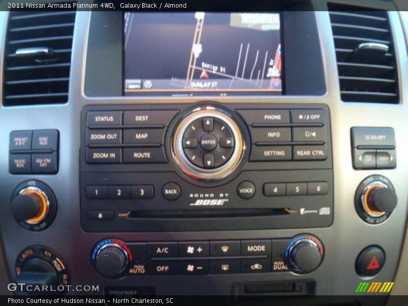 Galaxy Black / Almond 2011 Nissan Armada Platinum 4WD