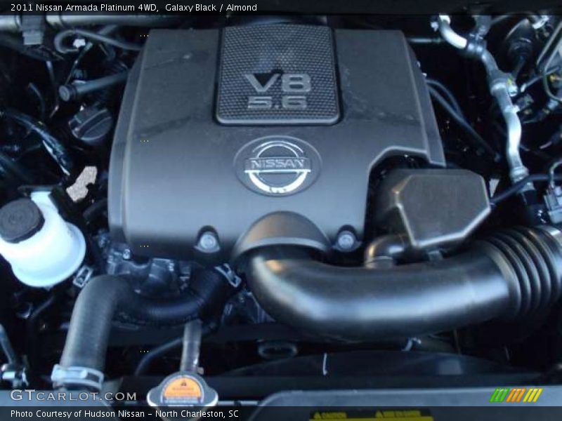 Galaxy Black / Almond 2011 Nissan Armada Platinum 4WD