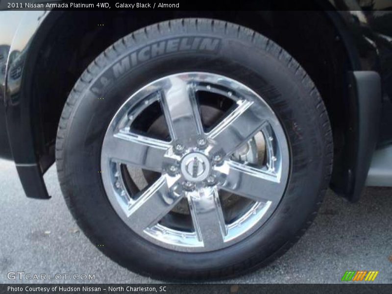 Galaxy Black / Almond 2011 Nissan Armada Platinum 4WD