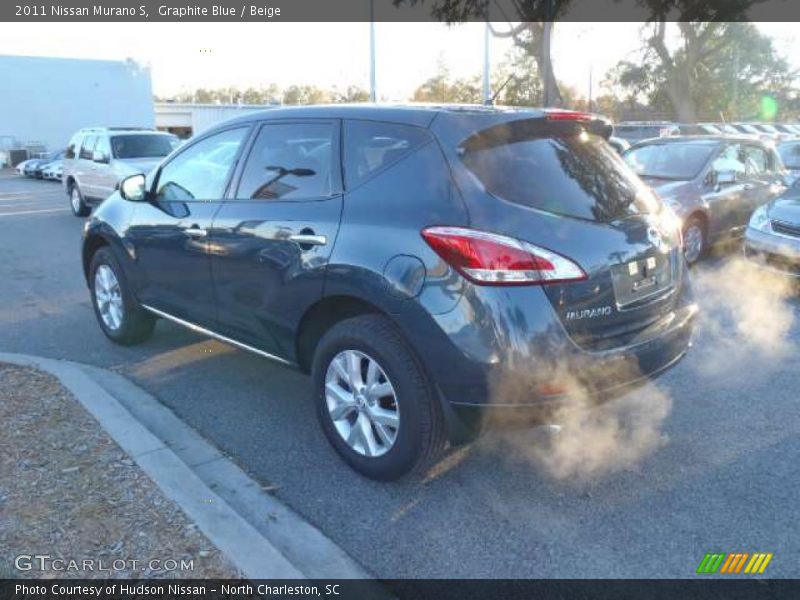 Graphite Blue / Beige 2011 Nissan Murano S