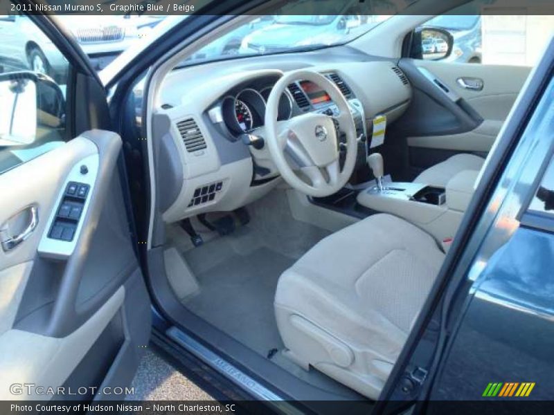 Graphite Blue / Beige 2011 Nissan Murano S