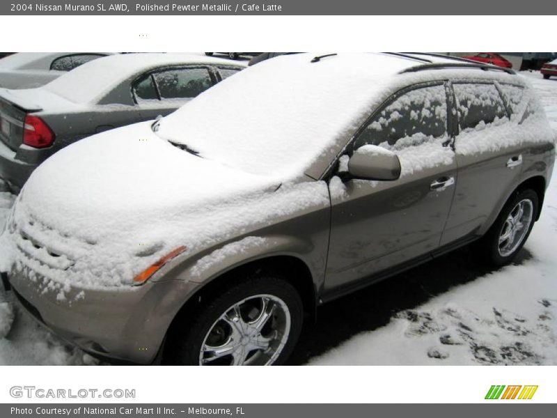 Polished Pewter Metallic / Cafe Latte 2004 Nissan Murano SL AWD