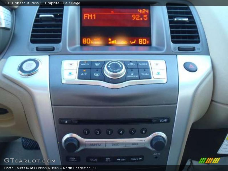 Graphite Blue / Beige 2011 Nissan Murano S