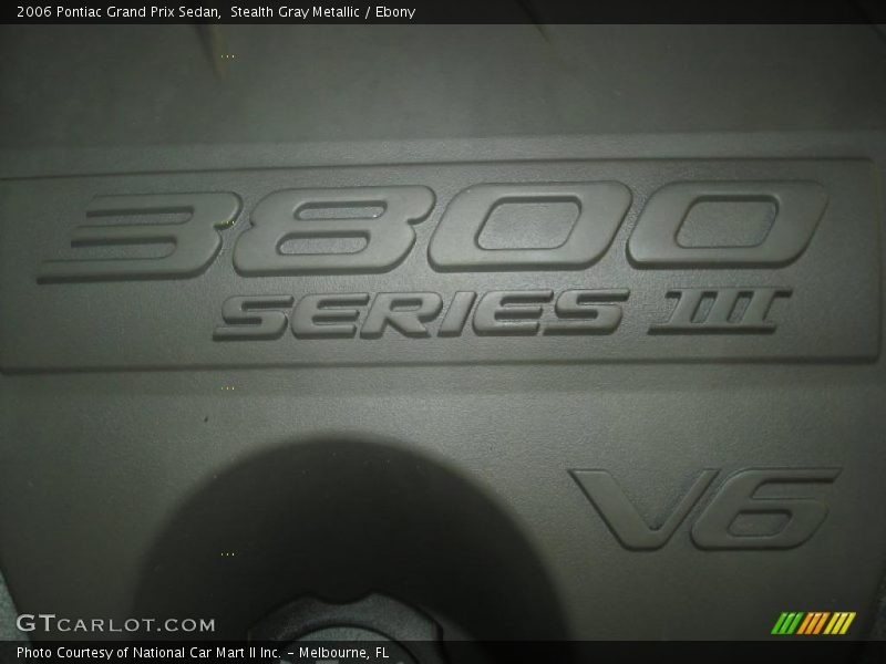 Stealth Gray Metallic / Ebony 2006 Pontiac Grand Prix Sedan