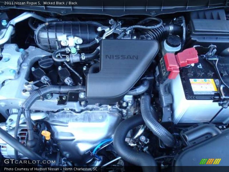 Wicked Black / Black 2011 Nissan Rogue S