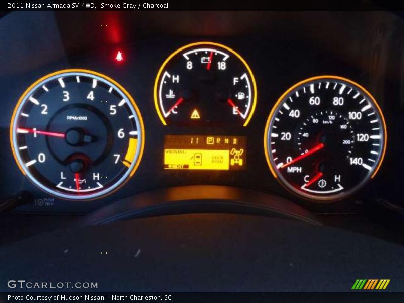 Smoke Gray / Charcoal 2011 Nissan Armada SV 4WD