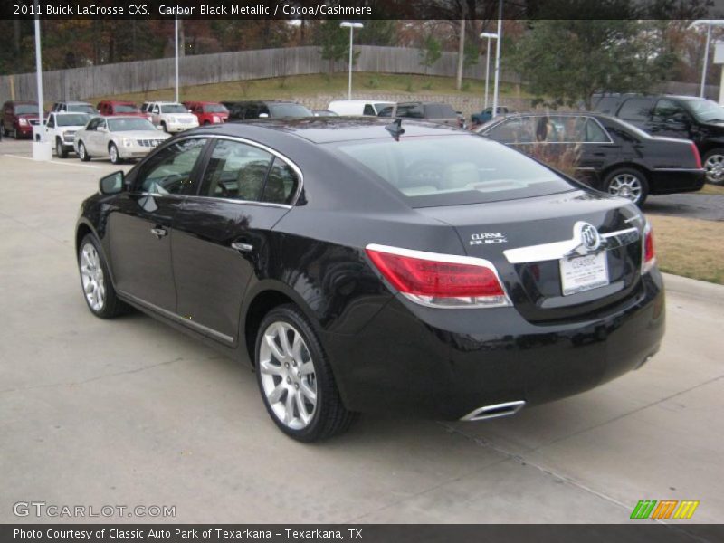 Carbon Black Metallic / Cocoa/Cashmere 2011 Buick LaCrosse CXS