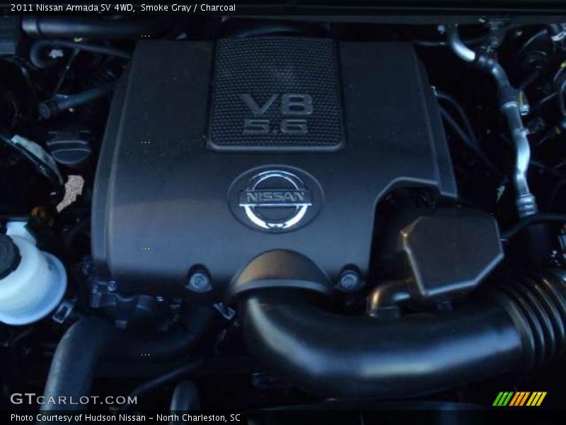 Smoke Gray / Charcoal 2011 Nissan Armada SV 4WD