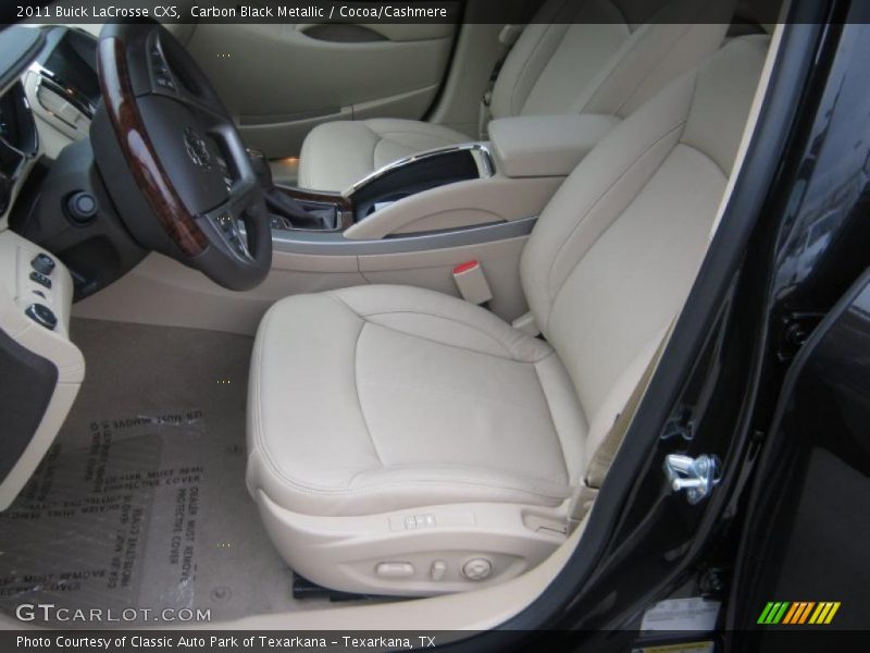 Carbon Black Metallic / Cocoa/Cashmere 2011 Buick LaCrosse CXS