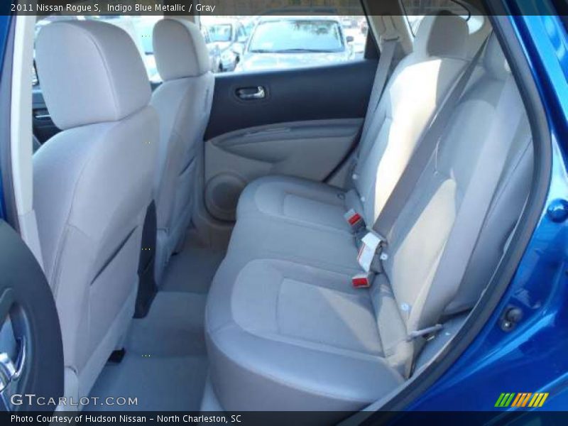 Indigo Blue Metallic / Gray 2011 Nissan Rogue S