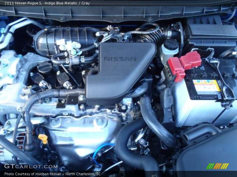 Indigo Blue Metallic / Gray 2011 Nissan Rogue S