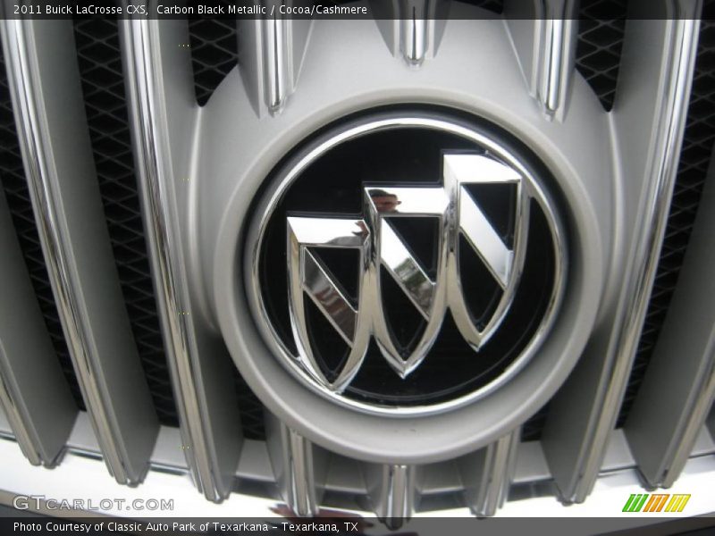 Carbon Black Metallic / Cocoa/Cashmere 2011 Buick LaCrosse CXS