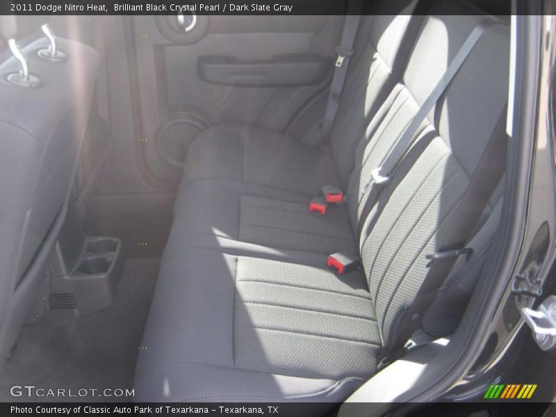 Brilliant Black Crystal Pearl / Dark Slate Gray 2011 Dodge Nitro Heat