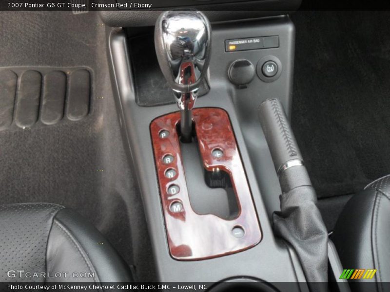 Crimson Red / Ebony 2007 Pontiac G6 GT Coupe