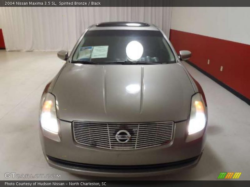 Spirited Bronze / Black 2004 Nissan Maxima 3.5 SL