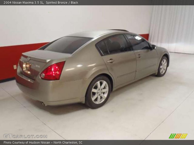 Spirited Bronze / Black 2004 Nissan Maxima 3.5 SL