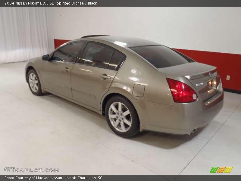 Spirited Bronze / Black 2004 Nissan Maxima 3.5 SL