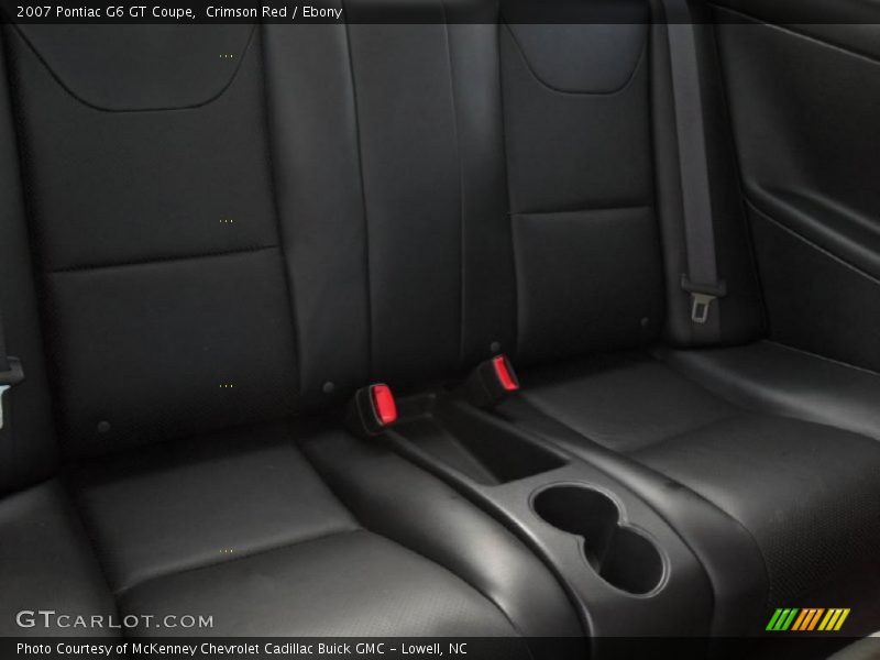 Crimson Red / Ebony 2007 Pontiac G6 GT Coupe