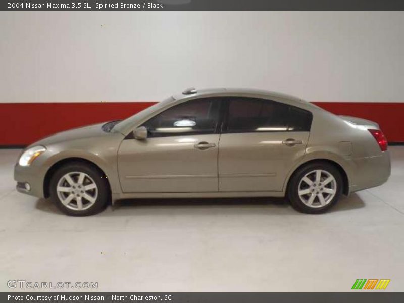 Spirited Bronze / Black 2004 Nissan Maxima 3.5 SL