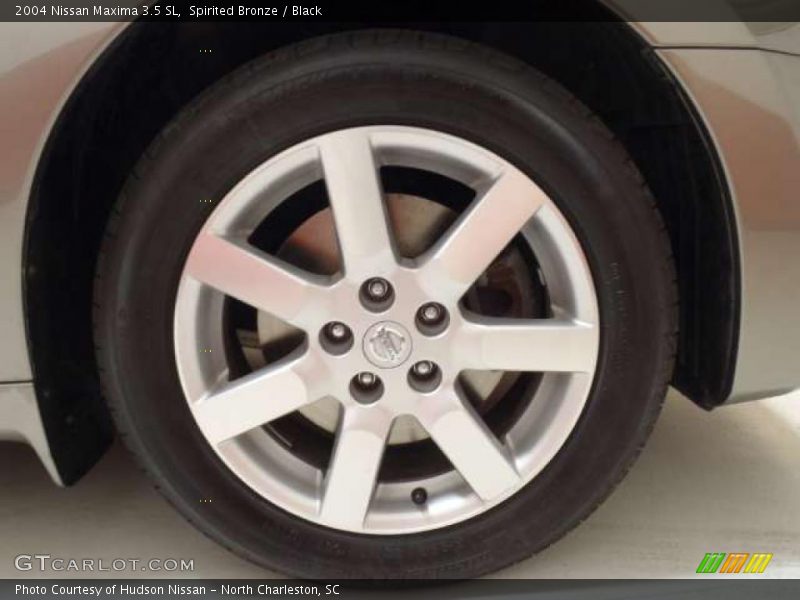 Spirited Bronze / Black 2004 Nissan Maxima 3.5 SL