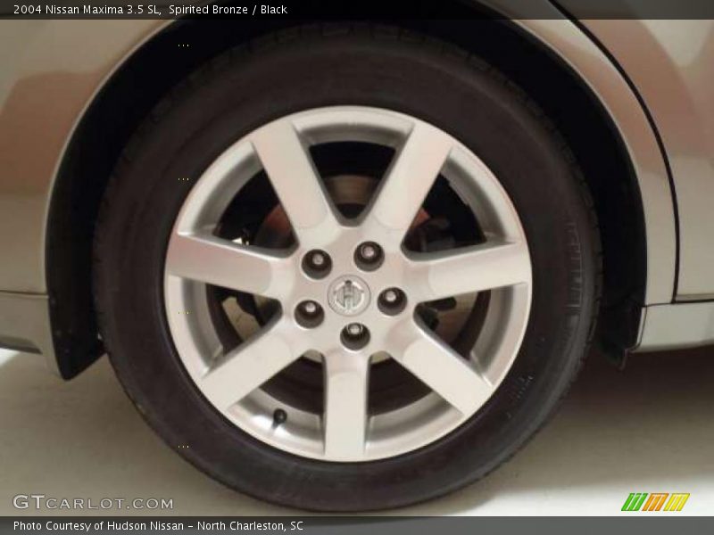 Spirited Bronze / Black 2004 Nissan Maxima 3.5 SL