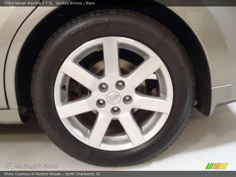 Spirited Bronze / Black 2004 Nissan Maxima 3.5 SL