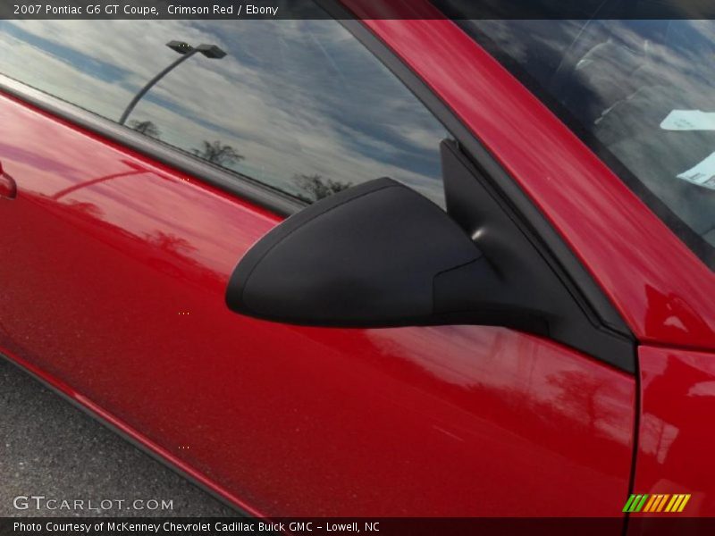 Crimson Red / Ebony 2007 Pontiac G6 GT Coupe