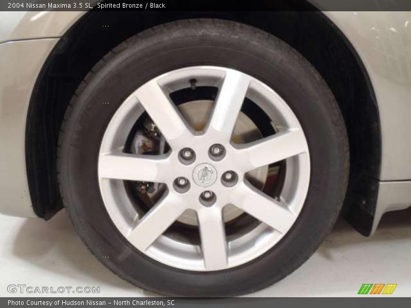 Spirited Bronze / Black 2004 Nissan Maxima 3.5 SL