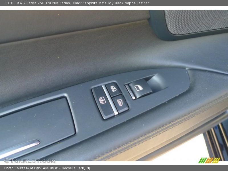 Black Sapphire Metallic / Black Nappa Leather 2010 BMW 7 Series 750Li xDrive Sedan