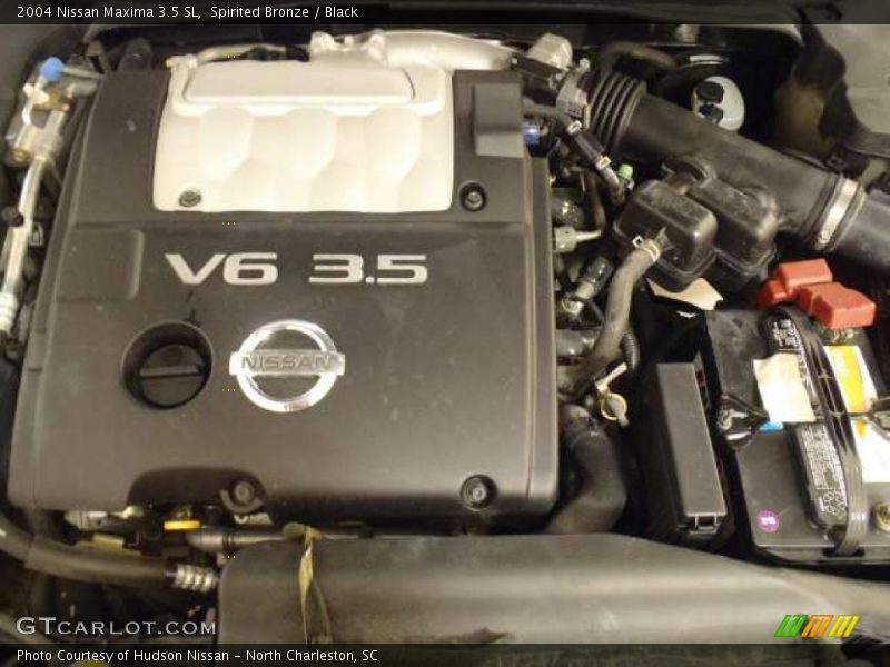 Spirited Bronze / Black 2004 Nissan Maxima 3.5 SL