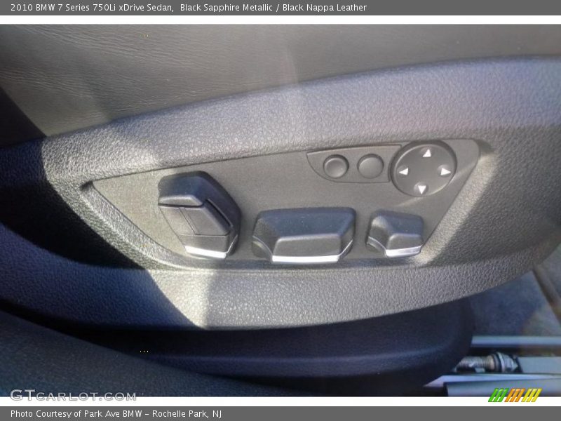 Black Sapphire Metallic / Black Nappa Leather 2010 BMW 7 Series 750Li xDrive Sedan