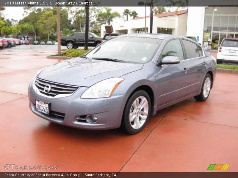 Ocean Gray / Charcoal 2010 Nissan Altima 3.5 SR