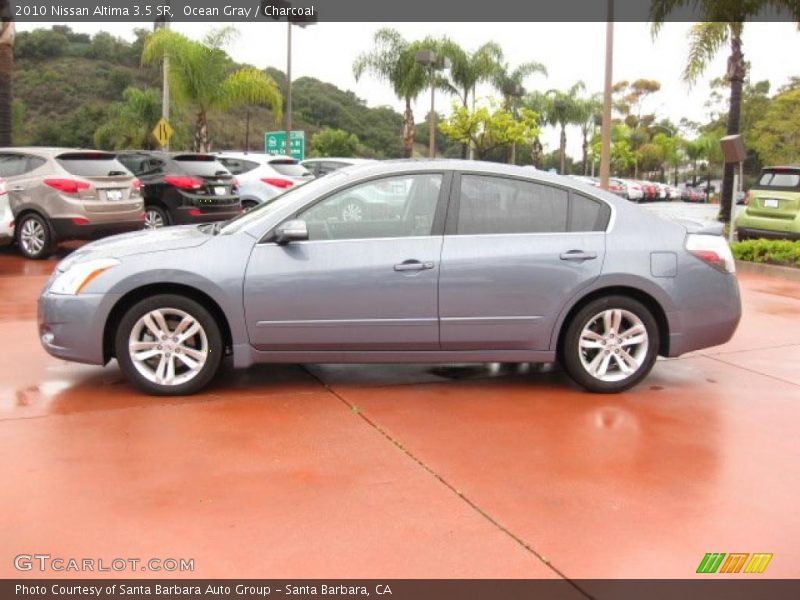 Ocean Gray / Charcoal 2010 Nissan Altima 3.5 SR