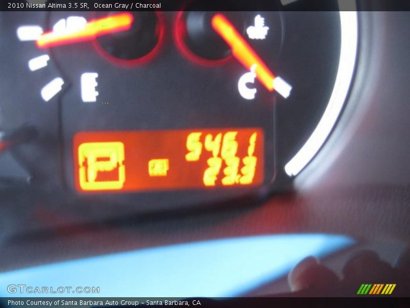Ocean Gray / Charcoal 2010 Nissan Altima 3.5 SR
