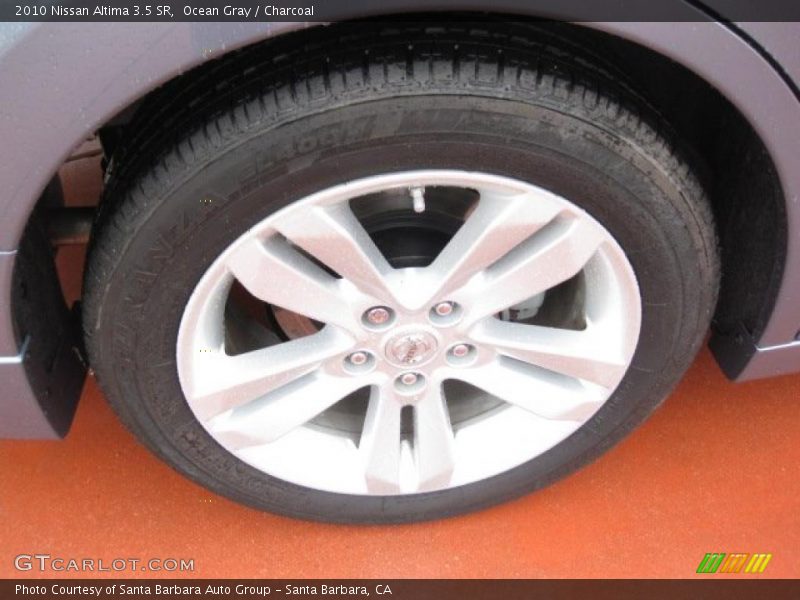 Ocean Gray / Charcoal 2010 Nissan Altima 3.5 SR