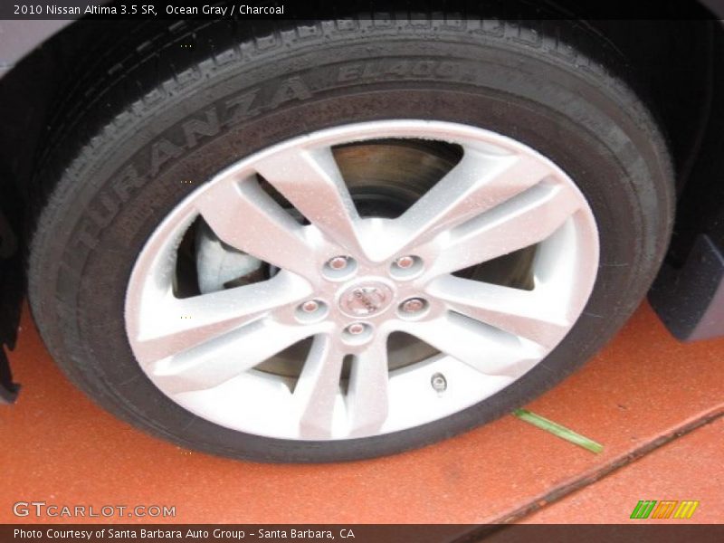 Ocean Gray / Charcoal 2010 Nissan Altima 3.5 SR