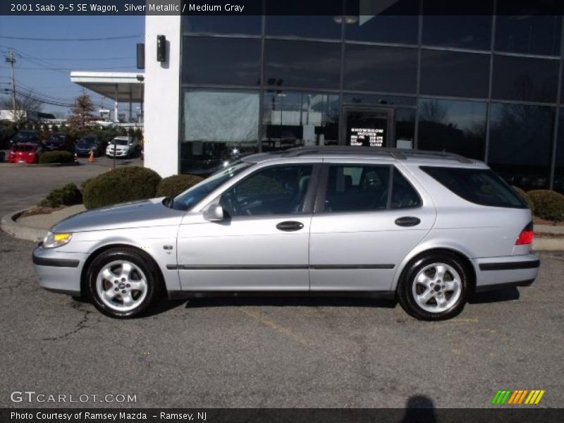  2001 9-5 SE Wagon Silver Metallic